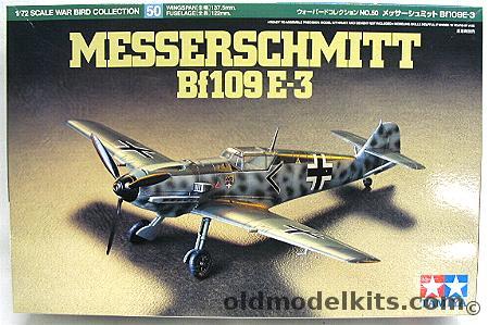 Tamiya 1/72 Messerschmitt Bf-109 E3, 60750  plastic model kit